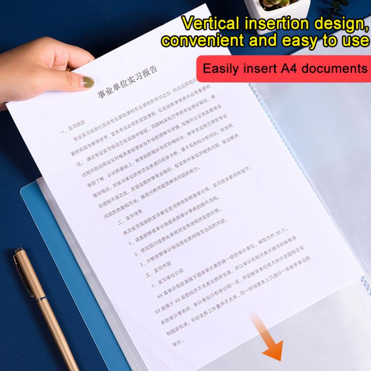 A4 Translucent Inner Pocket Document Storage Folder — view 28