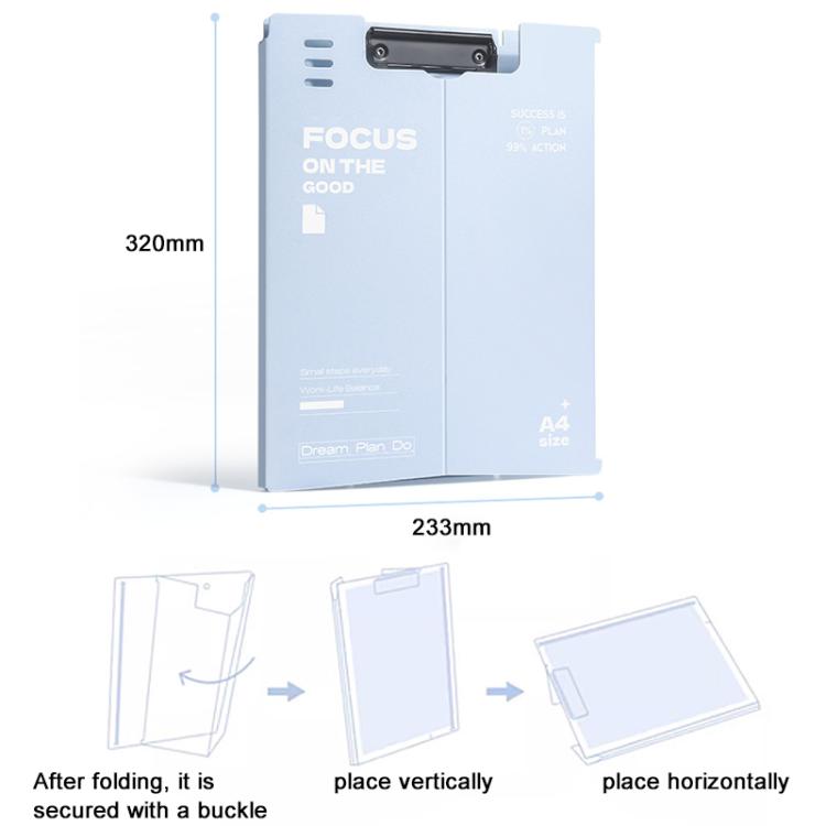 A4 Standing File Board Writing Pad — view 9