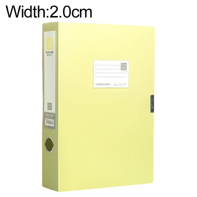 PP Thickened A4 Foldable File Storage Box — view 16