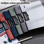 A4 Horizontal Foldable File Board — Horizontal (Dark Green)
