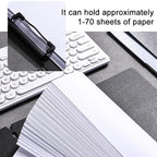 A4 Horizontal Foldable File Board — Dark Green