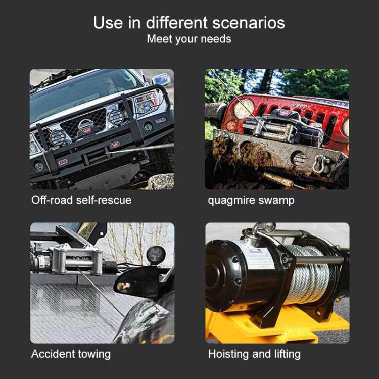 Manual Operation Handle Switch Car Electric Winch