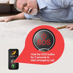 FA81 1.0-inch TFT Display 4G GPS Location Tracker Anti-loss Device for The Elderly Children