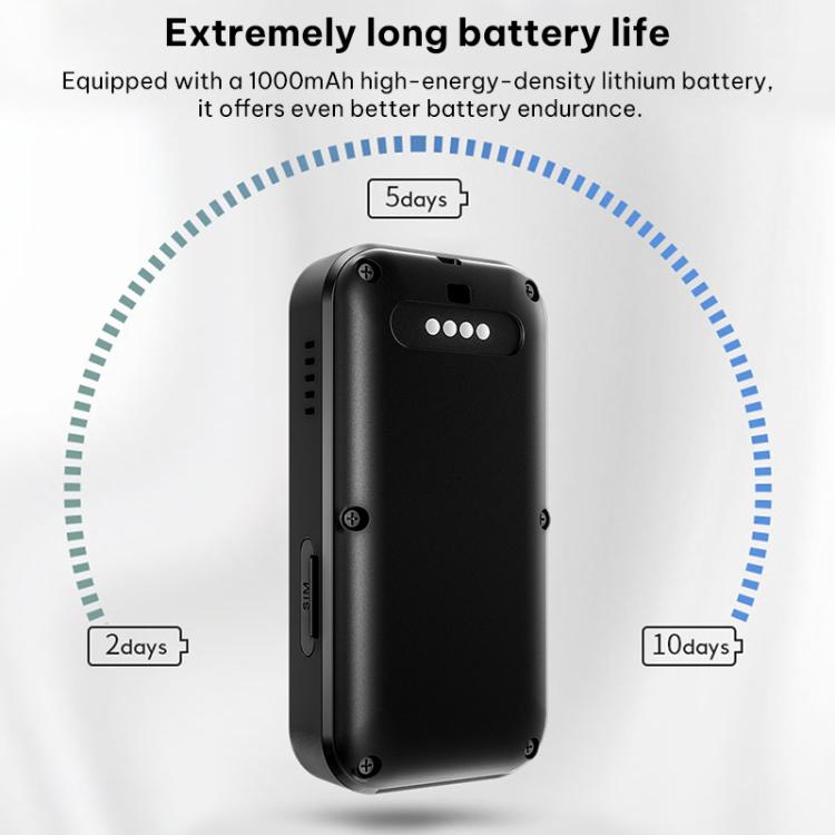 FA81 1.0-inch TFT Display 4G GPS Location Tracker Anti-loss Device for The Elderly Children
