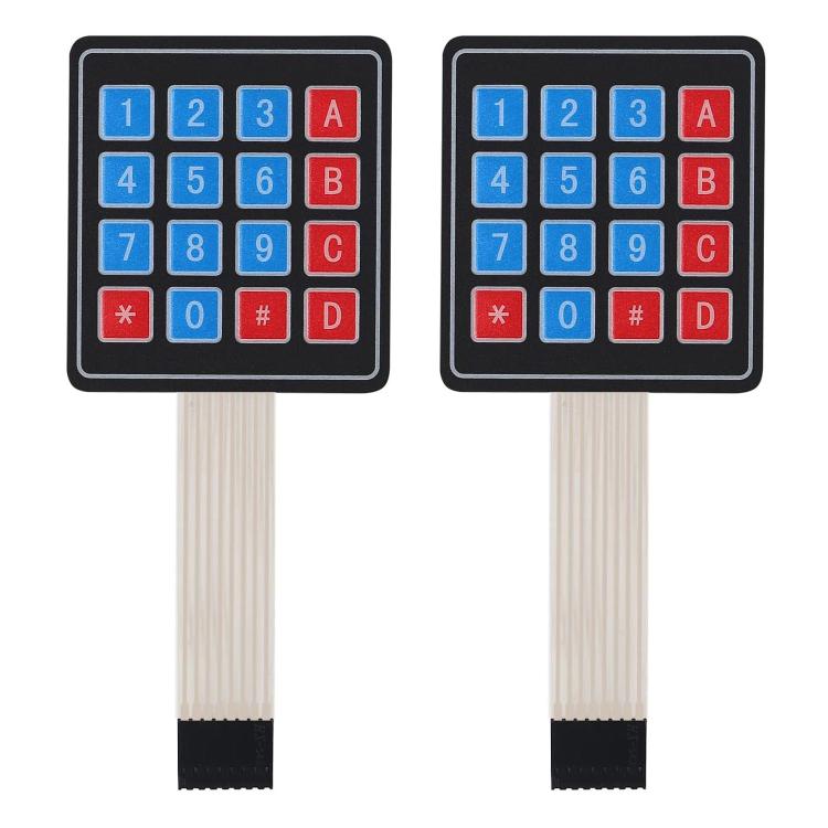 2pcs Membrane Switch Matrix Array Keyboard Keypad Control Panel Pad DIY Kit — view 5