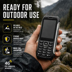 HP336 4G IP68 Rugged Phone, 3.5 inch, 4500mAh Battery, Network: 4G, BT, FM, SOS, Torch