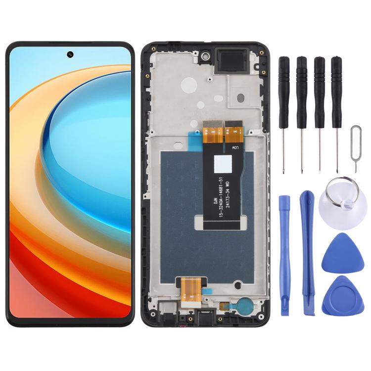 LCD Screen Digitizer Full Assembly with Frame — view 10