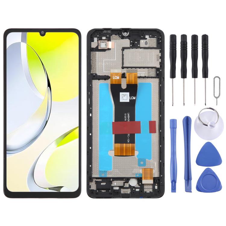 LCD Screen Digitizer Full Assembly with Frame
