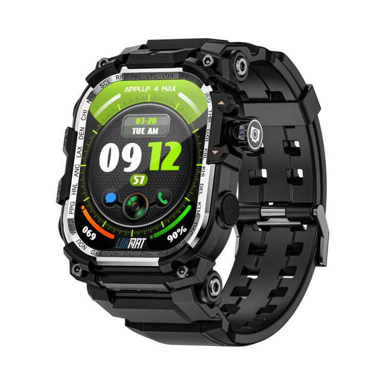 LOKMAT APPLLP 7 Max 4G Smart Watch, 2.06 inch SC8541E Quad Core, 3GB+32GB, Android 8.1, Video Call , Heart Rate — view 4