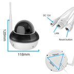 RH-D05 5MP 5X Optical Zoom PoE & Wi-Fi Outdoor Dome Security Camera