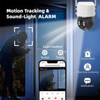 RH-BC10T 4G 3MP Solar-Powered Low-Power Outdoor PTZ Security Camera