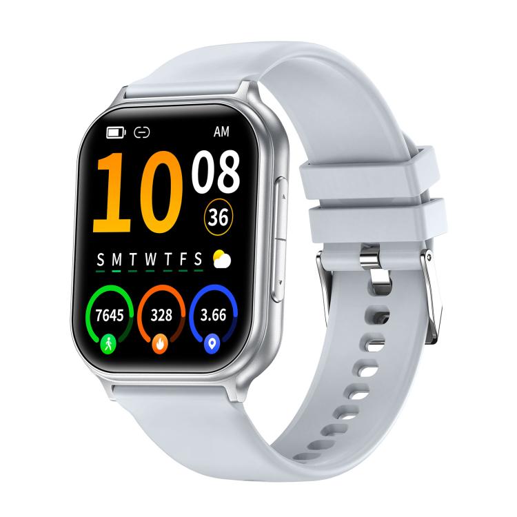 T15 1.83-inch TFT Display IP67 Smart Sports Watch Built-in Health Monitoring — Silver