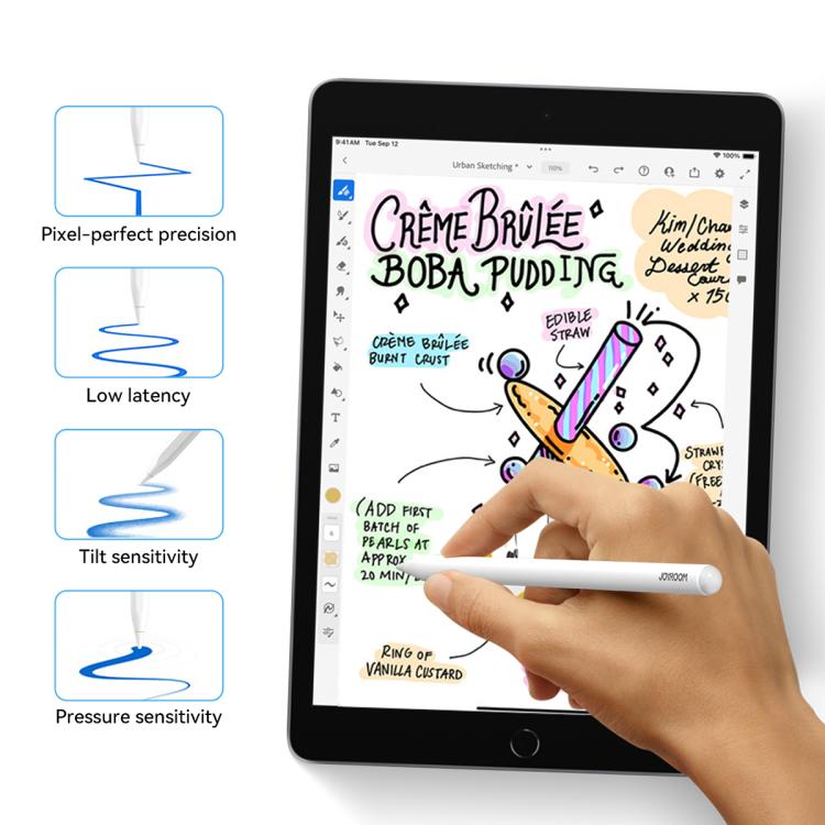 JOYROOM JR-X9S PRO Active Magnetic Capacitive Pen For iPad Series — JR-X9S PRO
