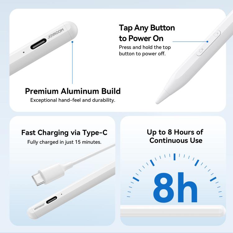 JOYROOM JR-K12 Pro Active Dual-Mode Magnetic Stylus