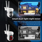K21 1080P 360-degree Panoramic Waterproof Surveillance Camera