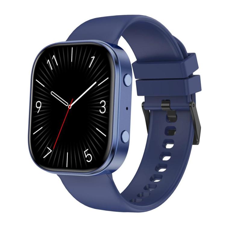 QS15 1.88 inch HD TFT Screen Smart Watch, Support Health Monitoring, Multiple Sports Modes — Wavy Black