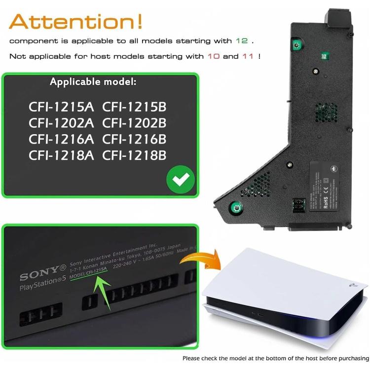 Power Supply ADP-400FR CFI-1215