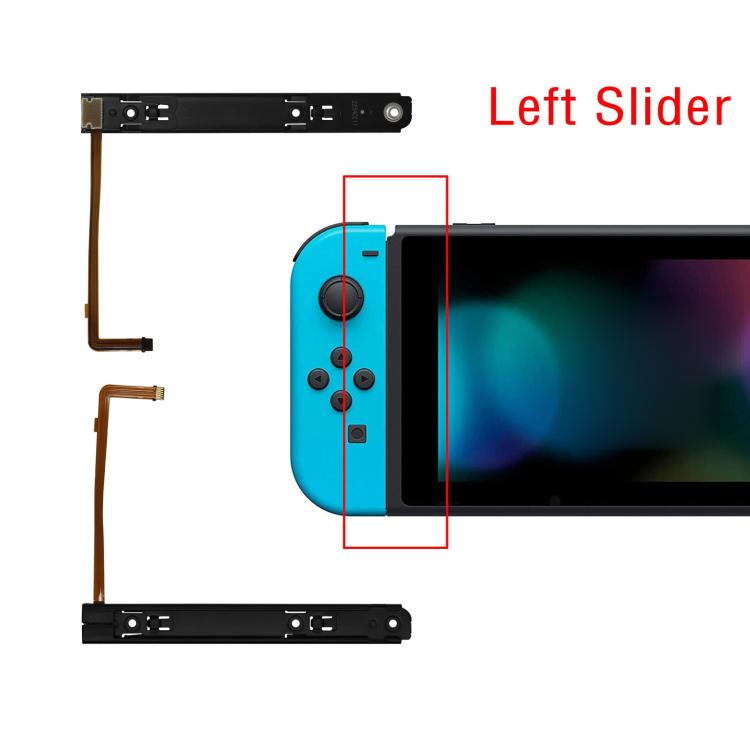 Metal Rail Slider Cable — Left