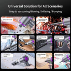 SUITU Digital Display Car Cordless High Power Brushless Vacuum Cleaner — view 13