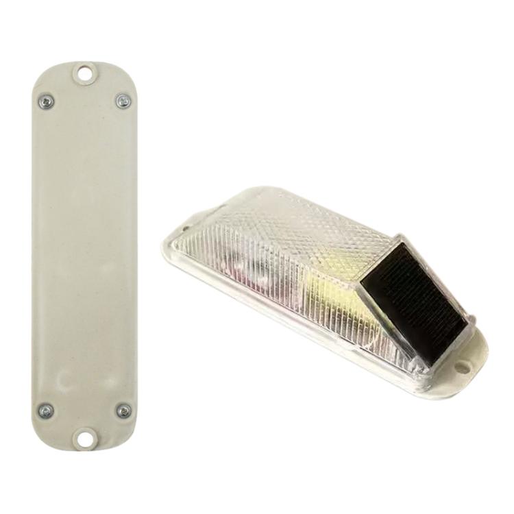 Solar Powered Nighttime LED Flashing Warning Light — Double-sided Tape