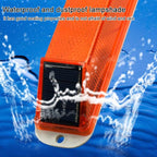 Solar Powered Nighttime LED Flashing Warning Light