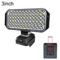 Dual USB LED Emergency Work Light, For Dayi Battery Slot