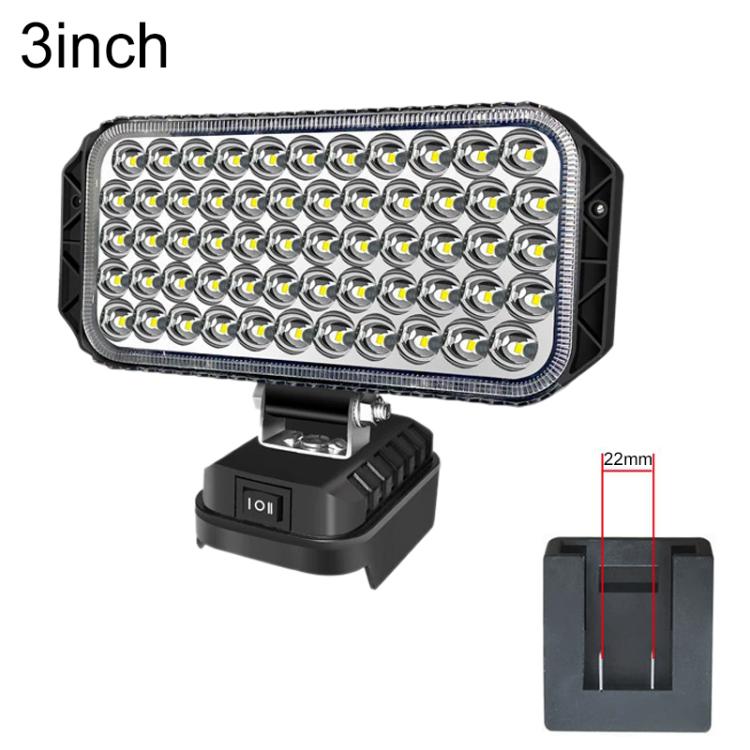 Dual USB LED Emergency Work Light, For Dayi Battery Slot
