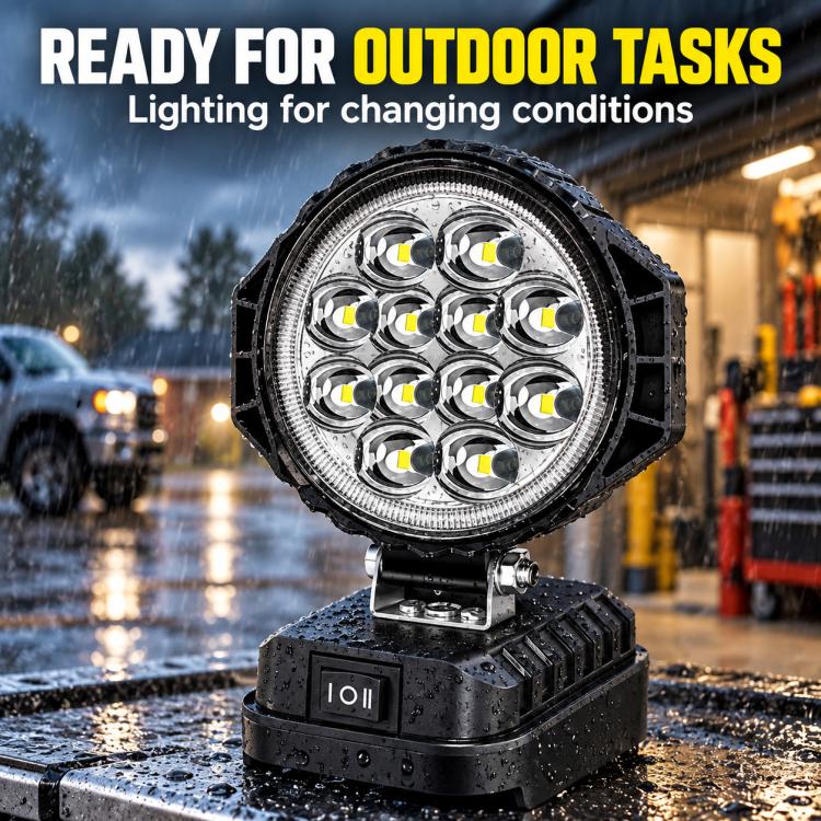 Dual USB LED Emergency Work Light, For Makita Battery Slot