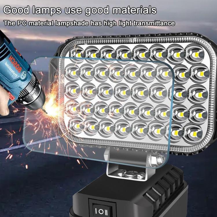 Dual USB LED Emergency Work Light, For Makita Battery Slot
