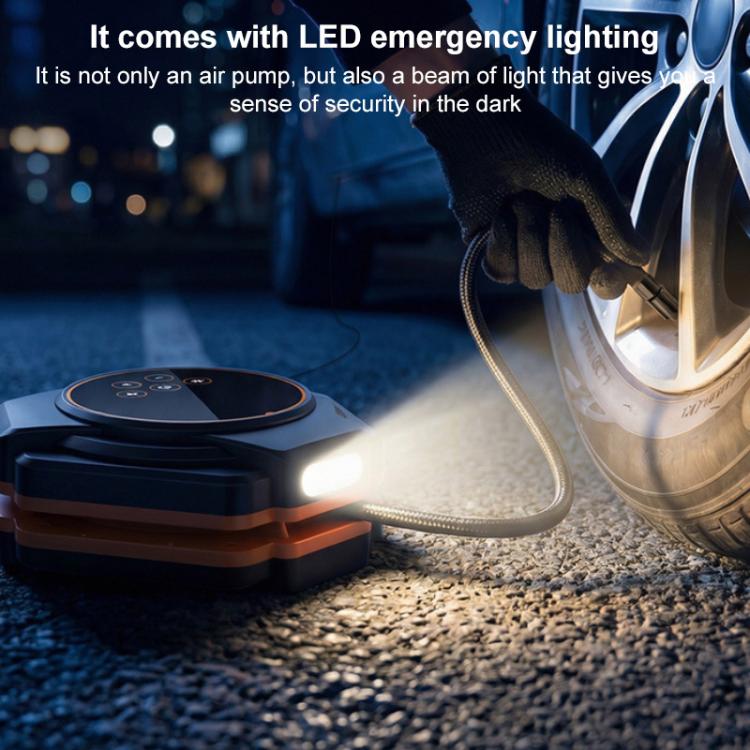 SUITU Car Triangular Air Pump Electric Air Tire Inflator — view 9