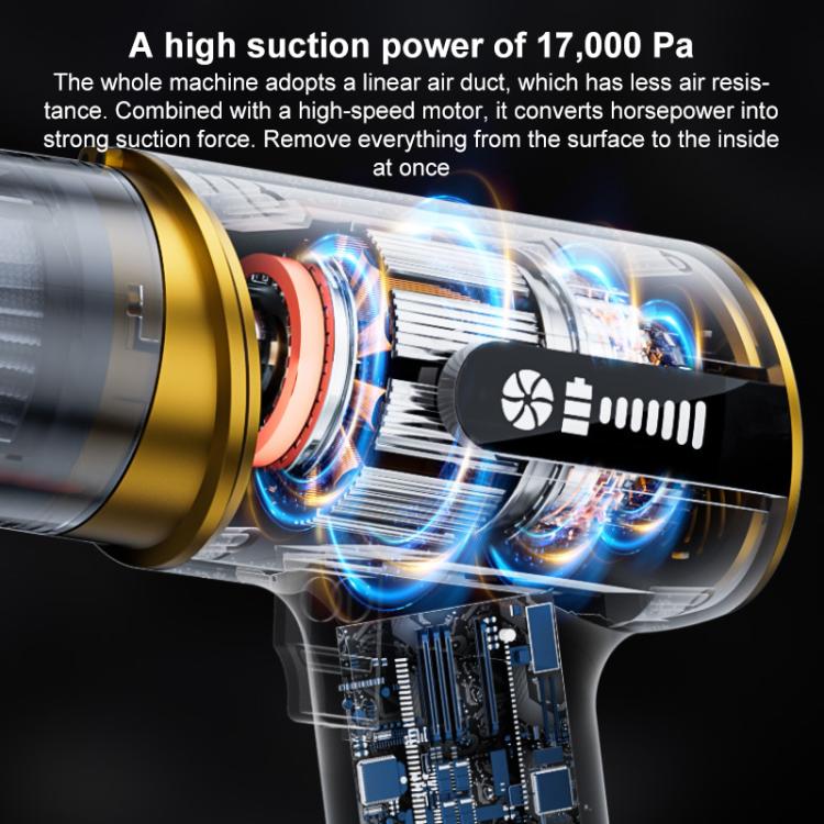 SUITU ST-6609C Handheld Detachable Lithium Battery Car Blow Suction Combo Vacuum Cleaner — view 6