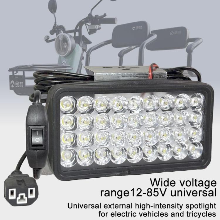 DC12-85V Motorcycle High-intensity LED Spotlight