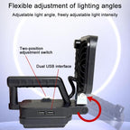 Outdoor Portable Dual USB LED Emergency Work Light, For Dayi Battery Slot