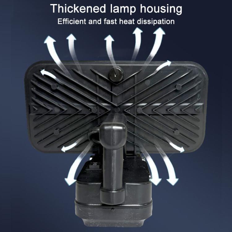 Outdoor Portable Dual USB LED Emergency Work Light, For Dayi Battery Slot