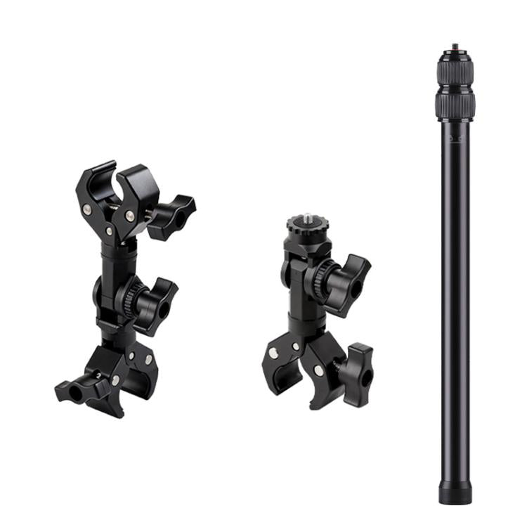 Universal Action Camera Bicycle Handlebar Clamp Holder Extension Rod