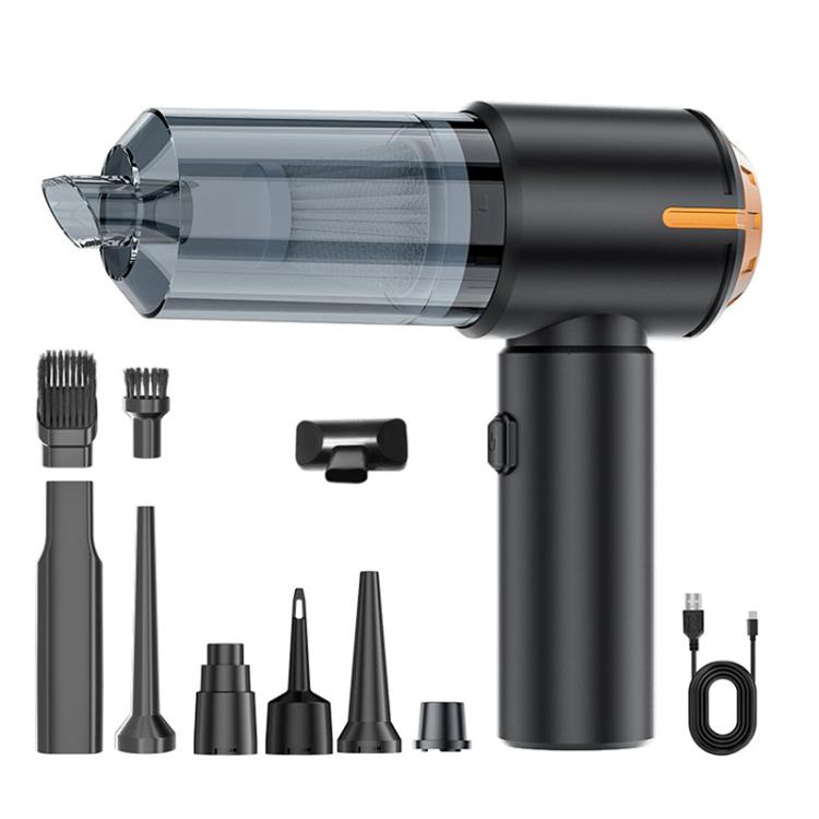 SUITU ST-6642Pro 4000mAh Portable Handheld Car Brushless Motor Vacuum Cleaner — Silver Purple