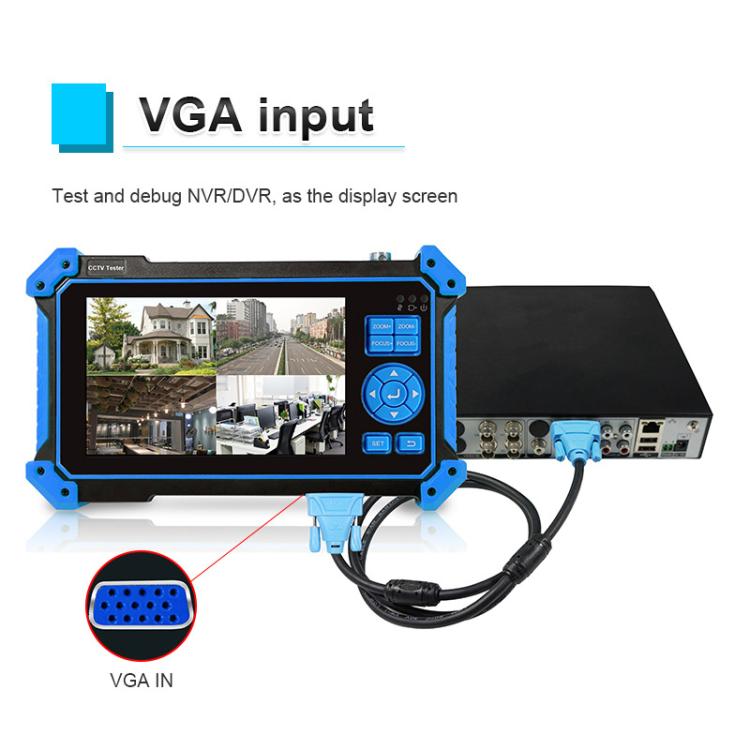 HD-3100Pro Engineering Treasure 5 in 1 Coaxial Video Surveillance Tester