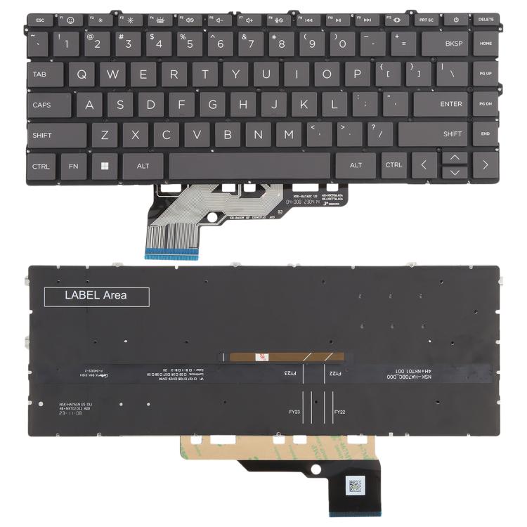 US Version Laptop Backlit Keyboard for HP Envy 15-FE 15-FE0013DX 15-FH 15-FH0013DX TPN-C165