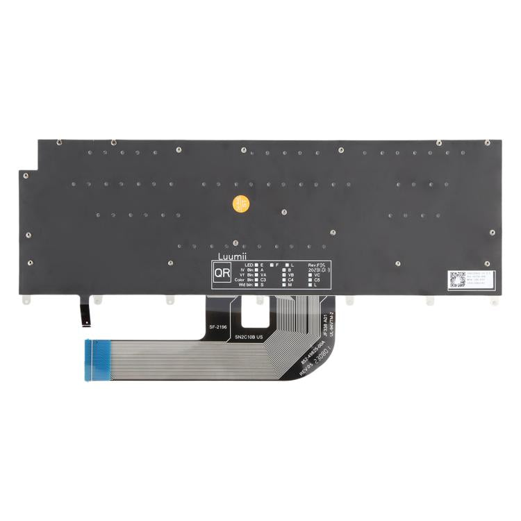 US Version Backlit Laptop Keyboard for Dell XPS 14 9440 / XPS 16 9640 0P66PH / 0DFRF5 2024