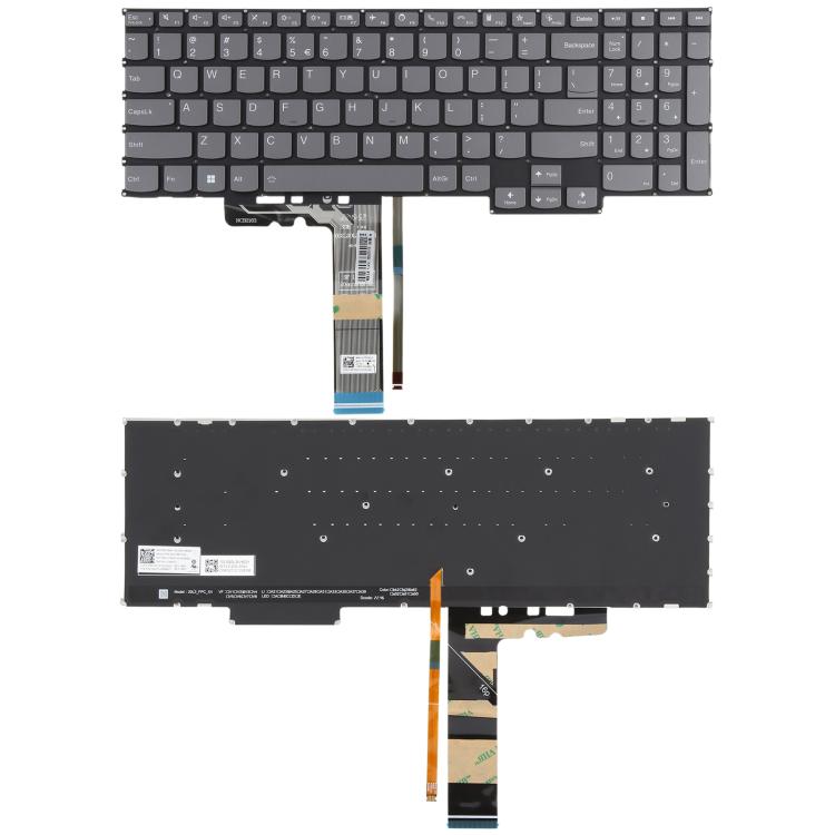 US Version Backlit Laptop Keyboard with Pointing for Lenovo ThinkBook 16p G3 ARH / 16p G4 IRH / 16p G2 ACH