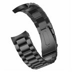 Three Beads Folding Flat Buckle Titanium Alloy Watch Band — For OPPO Watch X2 / Watch X
