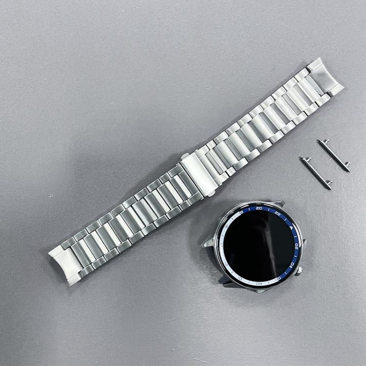 Three Beads Folding Flat Buckle Titanium Alloy Watch Band — view 7
