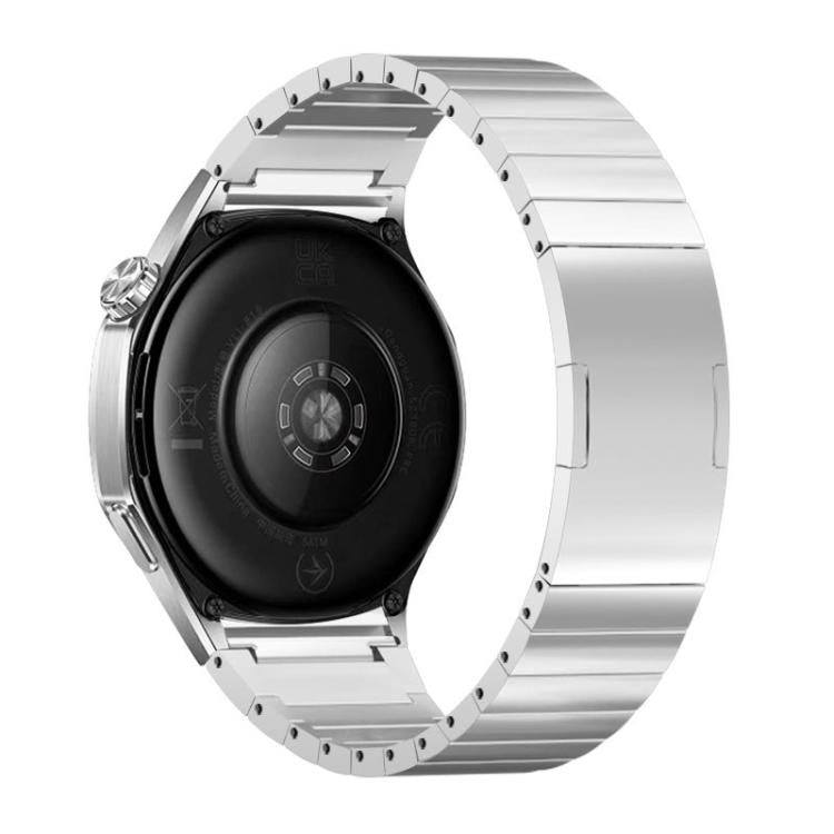 One Beads Folding Buckle Titanium Alloy Watch Band — Black