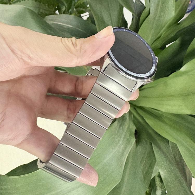 One Beads Folding Buckle Titanium Alloy Watch Band