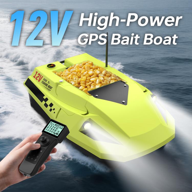 D50E GPS High Speed Smart Remote Control Fishing Bait Boat with Sonar Sensor