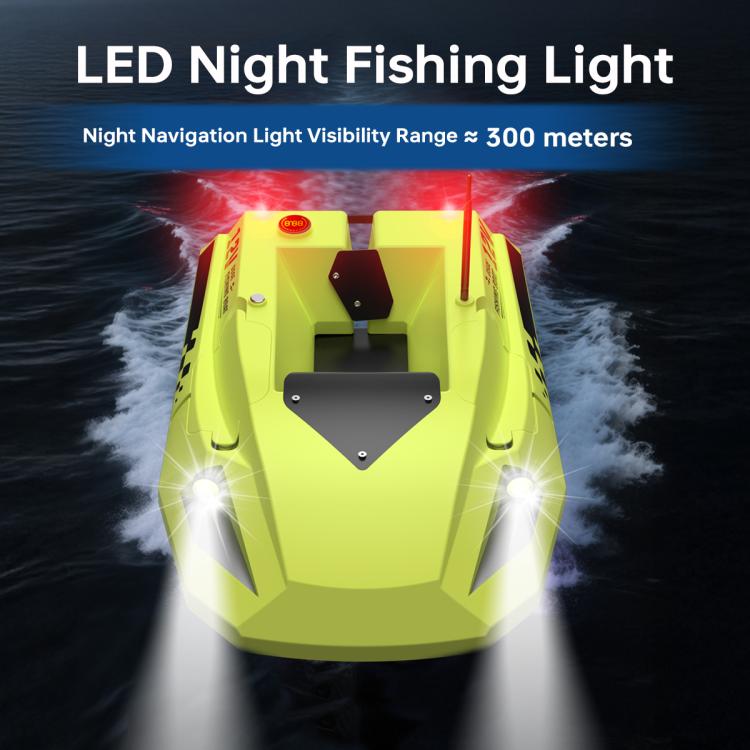 D50E GPS High Speed Smart Remote Control Fishing Bait Boat with Sonar Sensor
