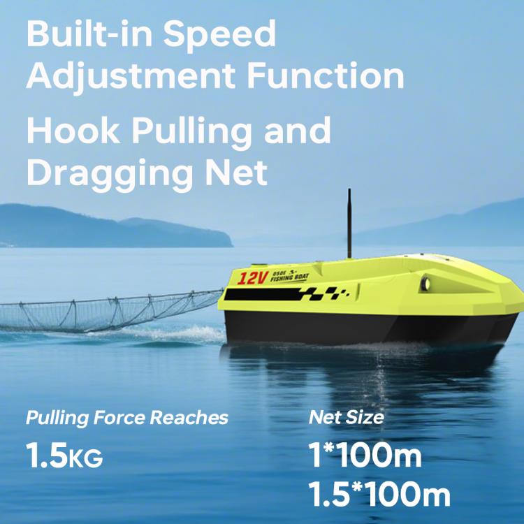 D50E GPS High Speed Smart Remote Control Fishing Bait Boat with Sonar Sensor