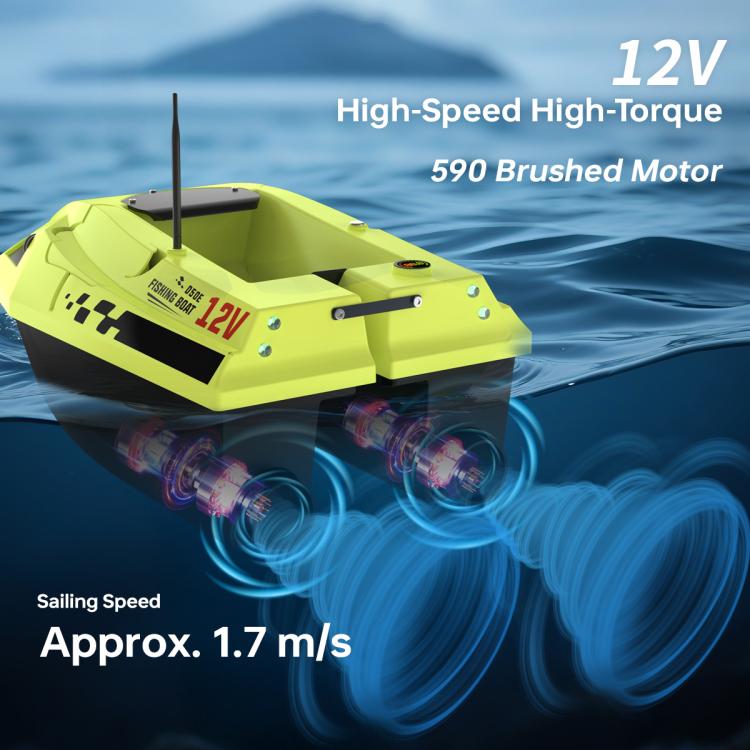 D50E GPS High Speed Smart Remote Control Fishing Bait Boat with Sonar Sensor