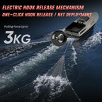D80E GPS High Power Smart Remote Control Fishing Bait Boat with Sonar Sensor