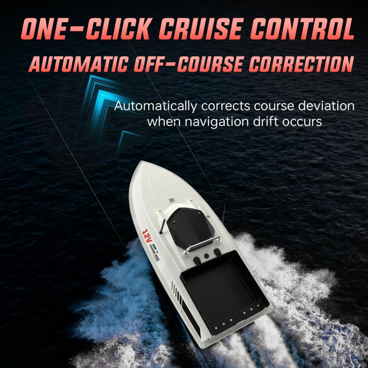 D80E GPS High Power Smart Remote Control Fishing Bait Boat with Sonar Sensor